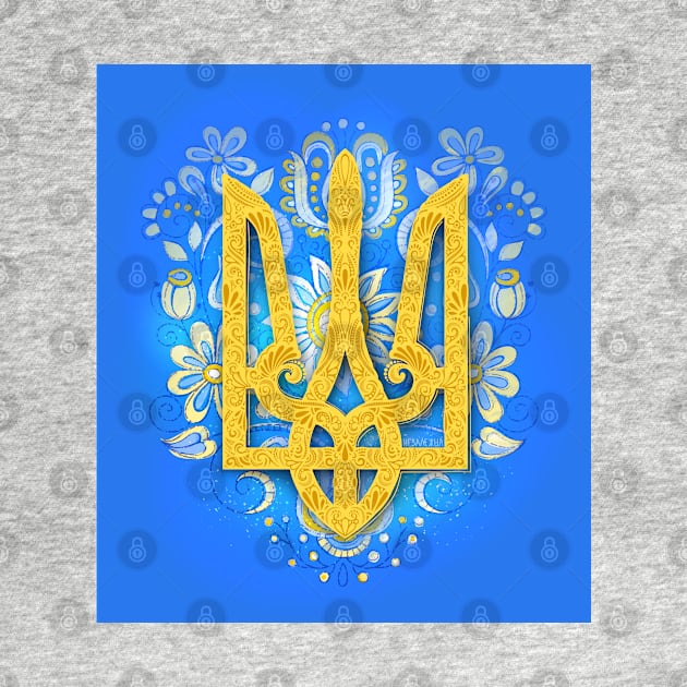 Ornate Ukrainian Trident by lissantee